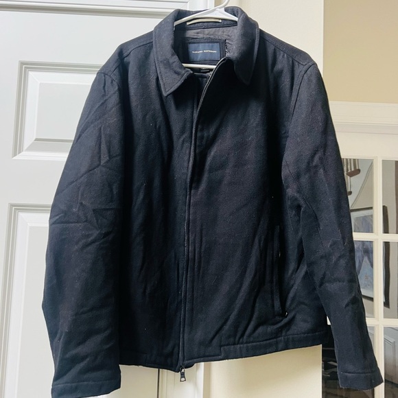 Like new Men's Black Wool Jacket from Banana Republic XL - Picture 1 of 6